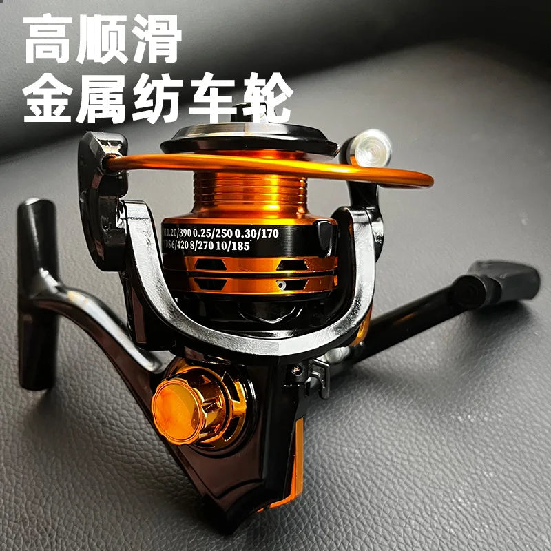 Spinning Fishing Reel Metal Yn300 High Gear Ratio 5.2 :1 For Saltwater Sea Lure Rock Surf Fishing Tackle Wholesale