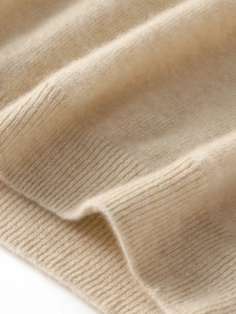 Women Autumn Winter Sleeveless Turtleneck Pullover Vest 100% Merino Wool Sweater Basic Soft Knitted Waistcoat Korean Style Top