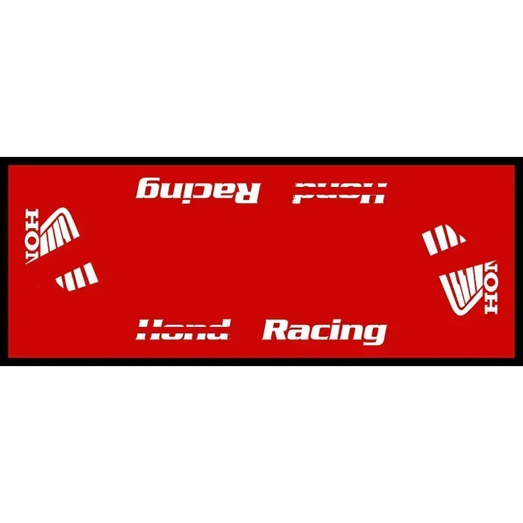Motorcycle Carpet Polyester Parking Mat Display Carpet Racing Bicycle Carpets Mat Anti-slip Bedside Rugs Customized Display Rug