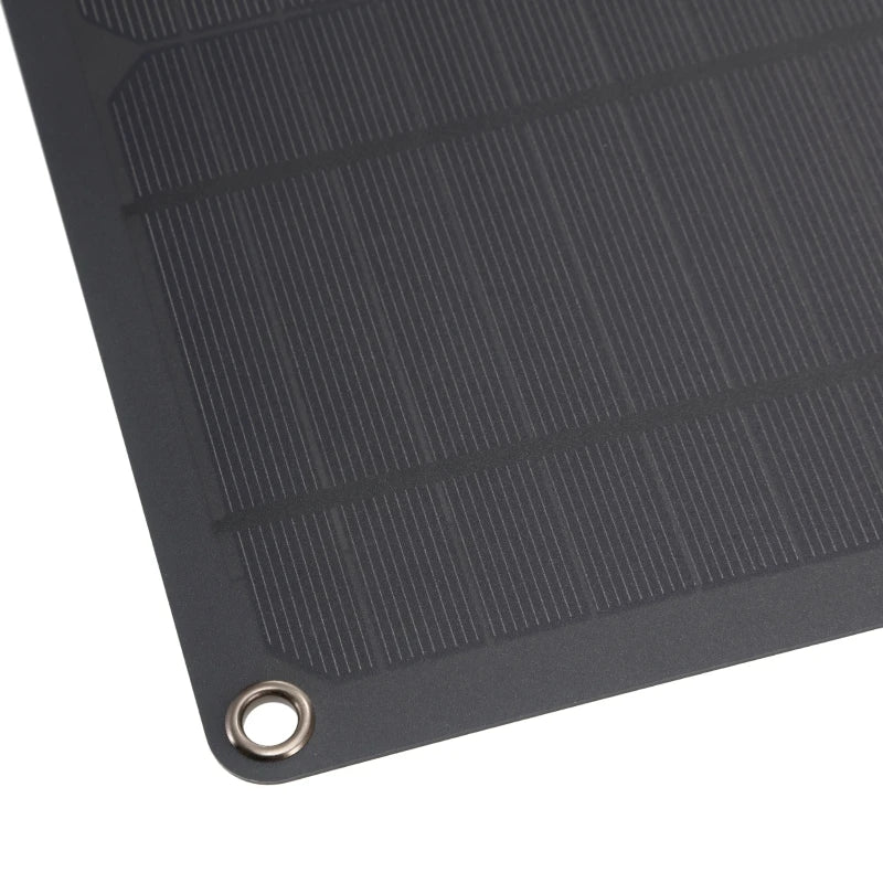 50W/100W Portable Solar Panel USB Outdoor Mobile Power DIY Travel Cell Phone Charger Car Yacht 12V18V Battery Pack Power Panel