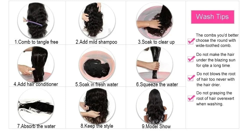 Natural color With 613 Blonde Highlight 180 Density Body Wave Human Hair Lace Front Wigs Transparent Lace For Women 13X4 13X6