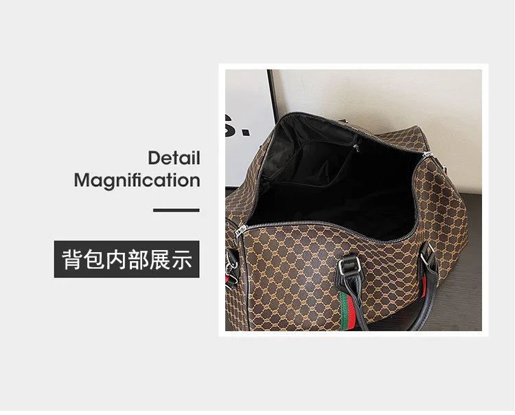 Fashion Popular Women's Travel Bag Trend Brand Casual Shoulder Bag Large Capacity Versatile Gym Bag Designer Luxury Handbag