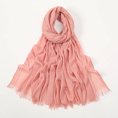 55 Color 110x180cm Big Size Modal Muslim Jersey Hijab Women Solid Scarf Ramadan Long Shawl Plain Soft Turban Wraps Headband