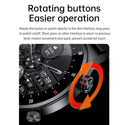 Originl Smart Watches Men NFC Bluetooth Call Fitness Clock Waterproof Sport Watch Wrist Smartwatch for Women Android Phones 2026