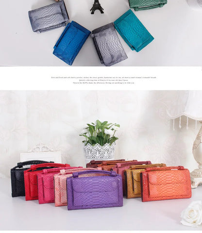 Luxury Snake Pattern Chain Flap Handbags Evening Clutches Crossbody Messenger Shoulder Bags Women Female Ladies Luxurious Purses