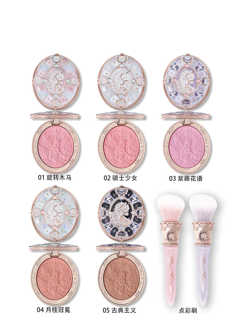 Flower Know Makeup Set Little Angel Collection Make Up Gift Box Eye Shadow Blush Matte Lipstick Highlighter Full Kit All In One