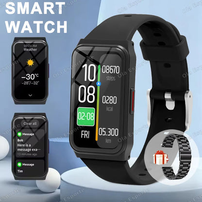 New Smart Watch Lightweight Health & Sleep Monitoring Multiple Sport Modes Music Control For Men Women Smartwatch Holiday Gifts
