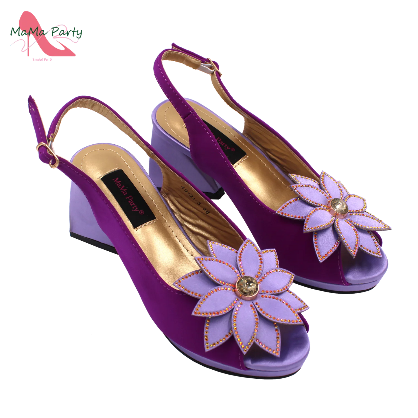 2024 New Design Special Fashion African Women Shoes Matching Bag Set High Quality with Platform Comfortable Heels for Part