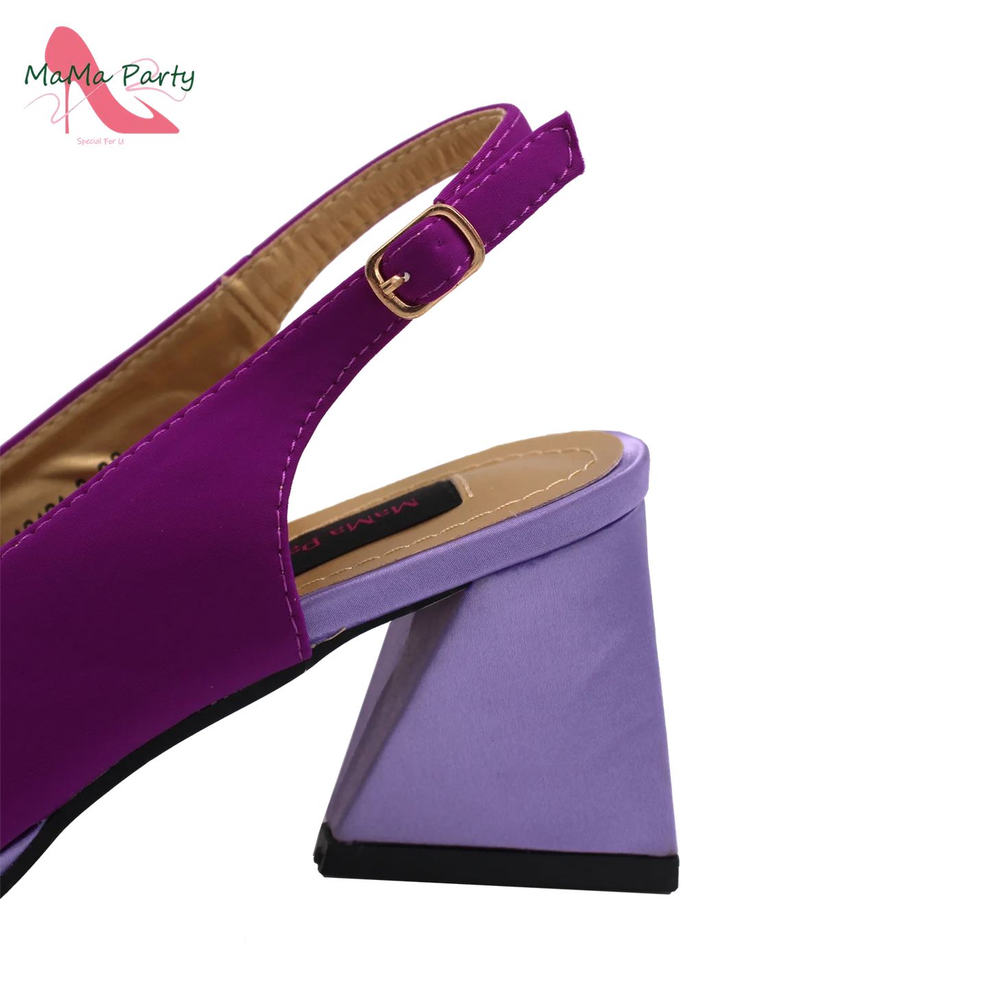 2024 New Design Special Fashion African Women Shoes Matching Bag Set High Quality with Platform Comfortable Heels for Part