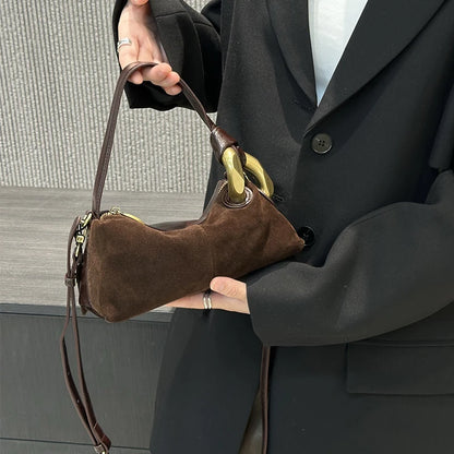 Fashion Shoulder Bag for Women Faux Suede Leather Female Handbags small ladies messenger Crossbody Bags Sac A Main bolsos