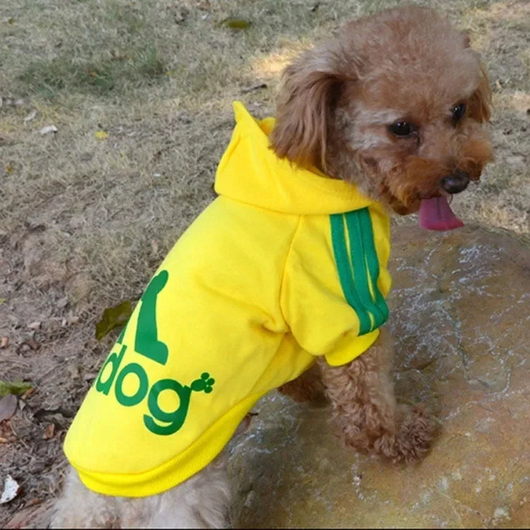 Winter Dog Clothes Adidog Sport Hoodies Sweatshirts Warm Coat Clothing for Small Medium Large Dogs Big Dogs Cat Pets Puppy Outfi