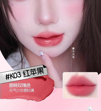 VEECCI Sweet Spicy Girl Ribbon Series Gift Box Makeup Kit Lipstick Eyeshadow Concealer Hair Rope Set Pink Delicate Cute Makeup