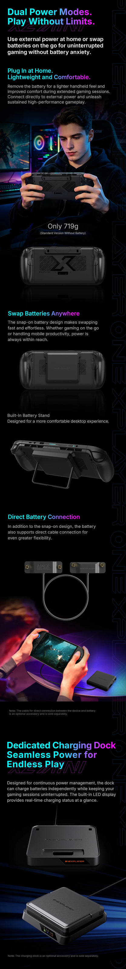 ONEXPLAYER X2 Mini Pro 3-in-1 Handheld Game Console AMD Ryzen AI Max+388 8.8 Inch Windows 11 Portable Gaming PC Tablet Laptop
