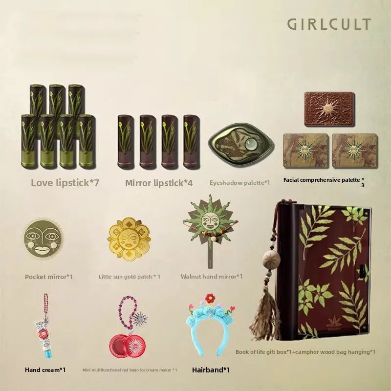 Girlcult Makeup Sets Gift Box Lipstick Eye Shadow As A Christmas Gift Makeup Kit Full Professional