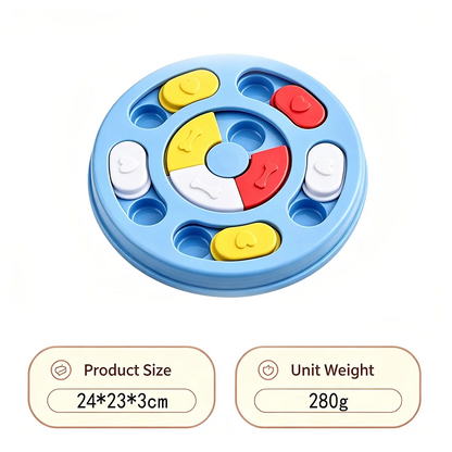 Dog Puzzle Toys Slow Feeder Interactive Brain Increase Puppy IQ Food Dispenser NonSlip Slowly Eating Bowl Pet Cats Dogs Training