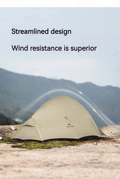 Naturehike Cloud Up Pro Tent Ultralight 1.36kg 1-2 Person 20D Waterproof Three Seasons for Camping Outdoor Hiking Backpack Tent