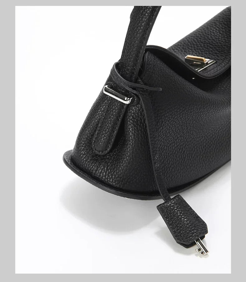 Genuine Grade Women's Leather Handbag Luxury Deisgner Brand Ladies Small Shoulder Crossbody Purses Bags for Woman Tote 2026 New