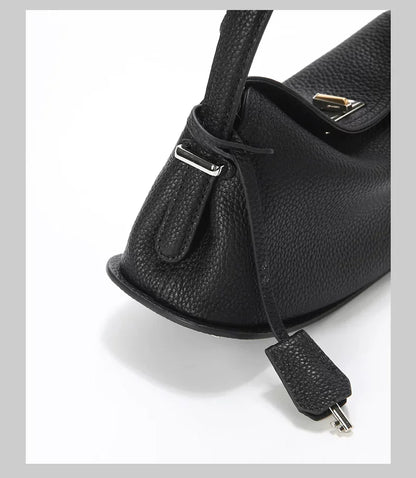 Genuine Grade Women's Leather Handbag Luxury Deisgner Brand Ladies Small Shoulder Crossbody Purses Bags for Woman Tote 2026 New