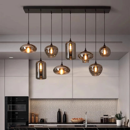 Modern Home Decor LED Lights Pendant Light Lamps for Living Room Chandeliers for Bedroom Hanging Light Indoor Lighting