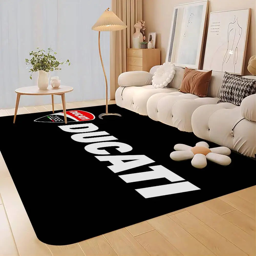 Motorcycle Racing D-Ducaties Floor Mat Rectangle Anti-slip Home Soft Badmat Front Door Indoor Outdoor Mat Welcome Doormat
