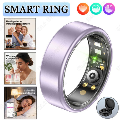 2026 Smart Ring New Technology free gifts Couple Ring for Women Men  Waterproof Sport Rings Heart Rate Pressure Monitor All Size