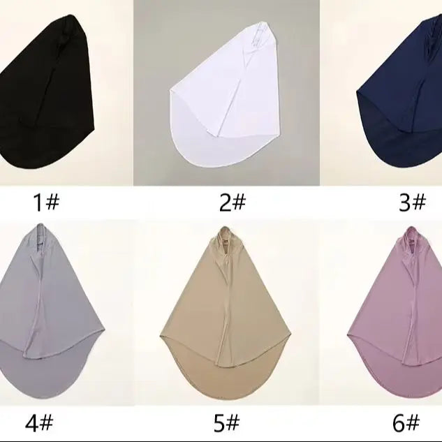 Muslim Islamic Jersey Modal Hijab Scarf Instant Hijabs Headscarfs For Women Long Scarves Head Wrap Shawl Bonnet Hijabe Femme