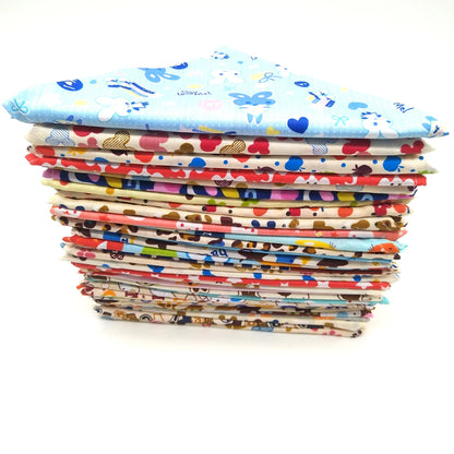 S/M/L/XL 10PCS Dog Bandana Cotton Dog Puppy Bibs Scarf Dog Bandans For -Large Dogs