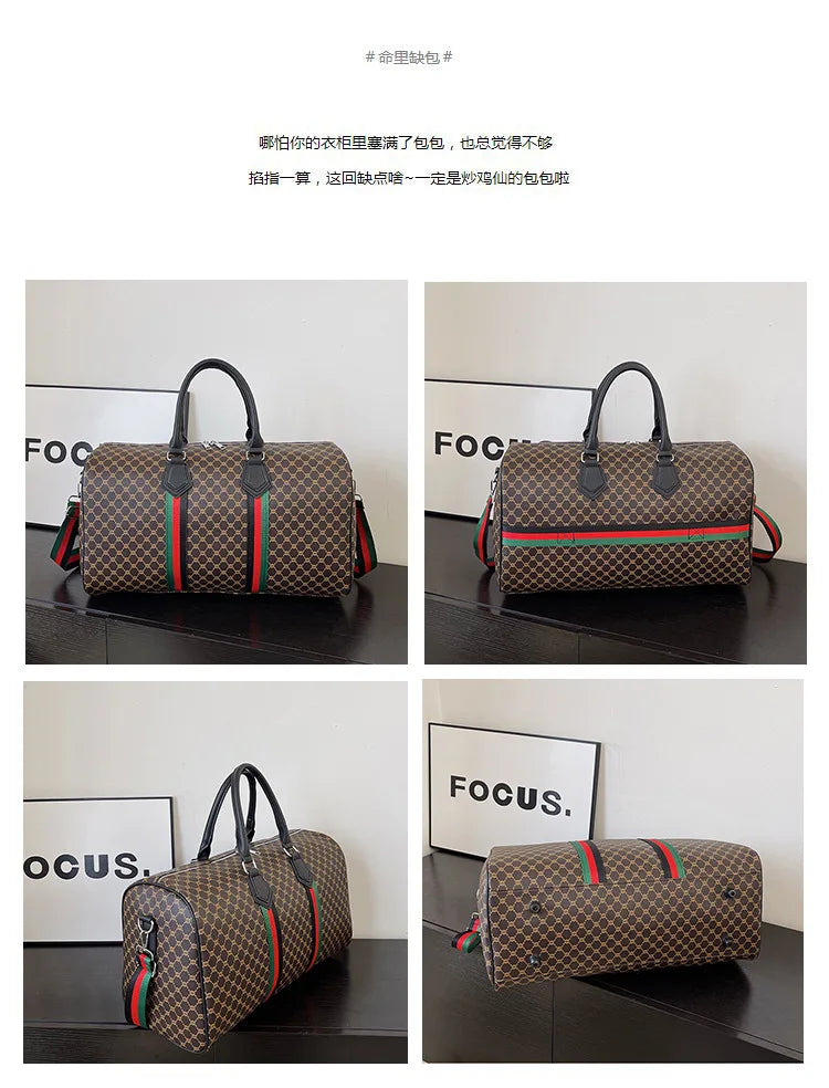 Fashion Popular Women's Travel Bag Trend Brand Casual Shoulder Bag Large Capacity Versatile Gym Bag Designer Luxury Handbag