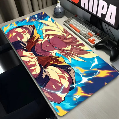 Popular DBZ Mouse Pad PC Computer Gaming Accessories Japanese anime Carpet Dragon Ball Large Mousepads Gamer Keyboard Desk Mat