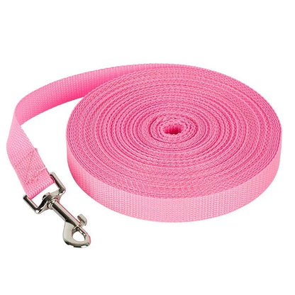 1.2M-30M Long Nylon Dog Training Leashes Walking Pet Leash Long Lanyard Traction Rope for Small Large Dogs Lead Item