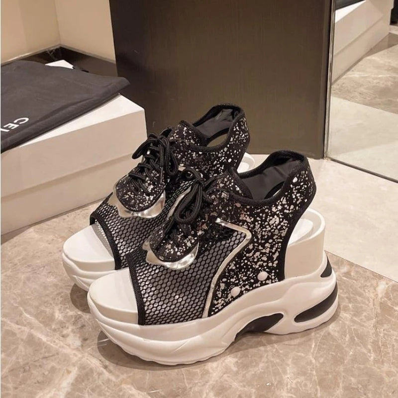 Platform Shoes Woman Sandal Roman Women Sports Sandals Fashion Sneakers Comfortable Wedge Luxury Designer Elegant Summer 2026