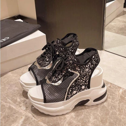 Platform Shoes Woman Sandal Roman Women Sports Sandals Fashion Sneakers Comfortable Wedge Luxury Designer Elegant Summer 2026