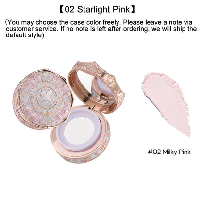 Flower Knows Knight Unicorn Makeup Set Eyeshadow Blush Lipstick Loose Powder Long Lasting Fantasy Princess Beauty Kit Cosmetics