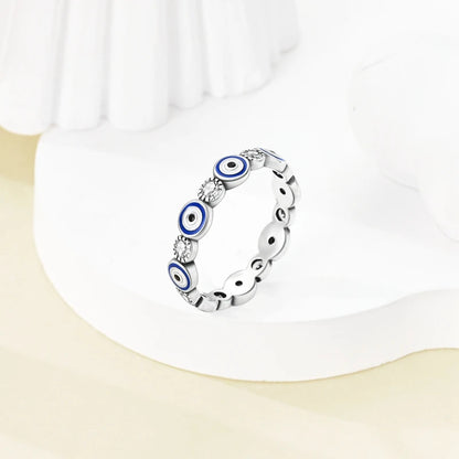 925 Sterling Silver Infinite Love Ring Original Luxury Design Zircon Finger Rings For Women High Quality Wedding Jewelry Gift