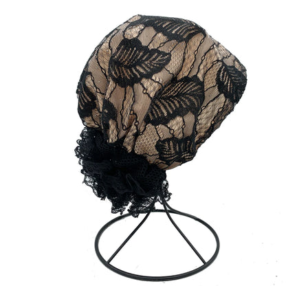 Embroidery Turban Cap for Women Summer Breathable Head Wraps Bonnet Muslim Under Scarf Hat Cancer Chemo Hats Turbante mujer
