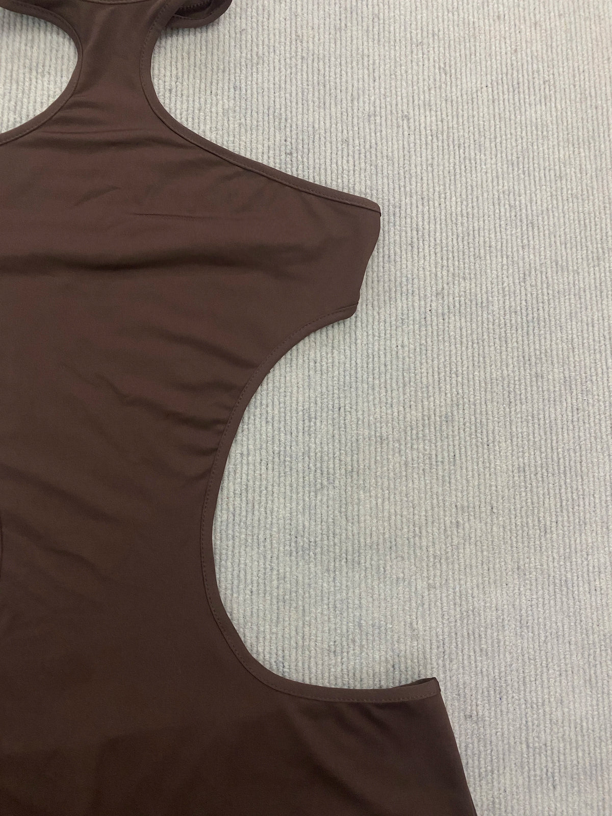 New Arrival: European and American Style Women's Sexy Halter Neck Backless Tight-Fitting Hollowed-Out Bodysuit, Solid Color Top