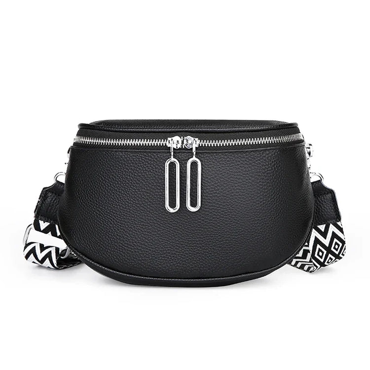 High Quality Cow Leather Women Shoulder Crossbody Bags 2023 Luxury Solid Genuine Leather Small Handbag Female Messenger Tote Sac