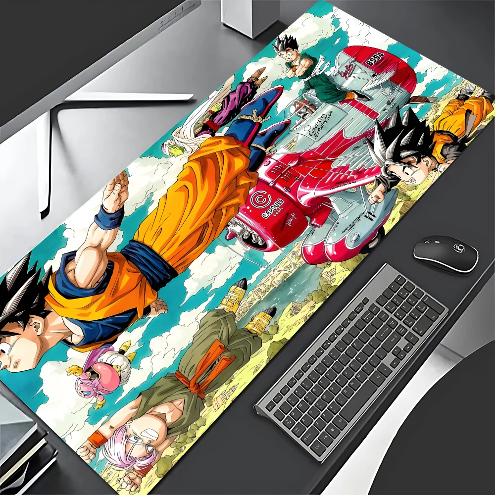 Anime D-Dragon Ball Z Super Mousepad Mouse Pad Laptop Gaming Accessories Large Desk Mat Computer Gamer Keyboard Rug Carpet
