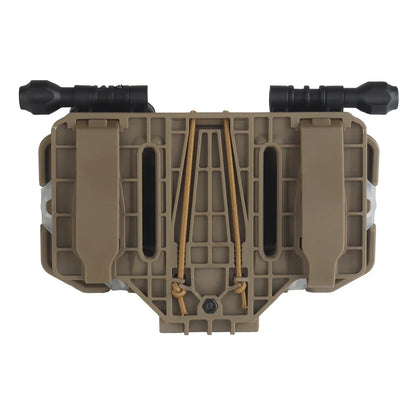 Tactical Militar Outdoor Survival Compass for MOLLE Mobile Phone Holder Navigation Board Foldable Admin Panel Hunting Vest Gear