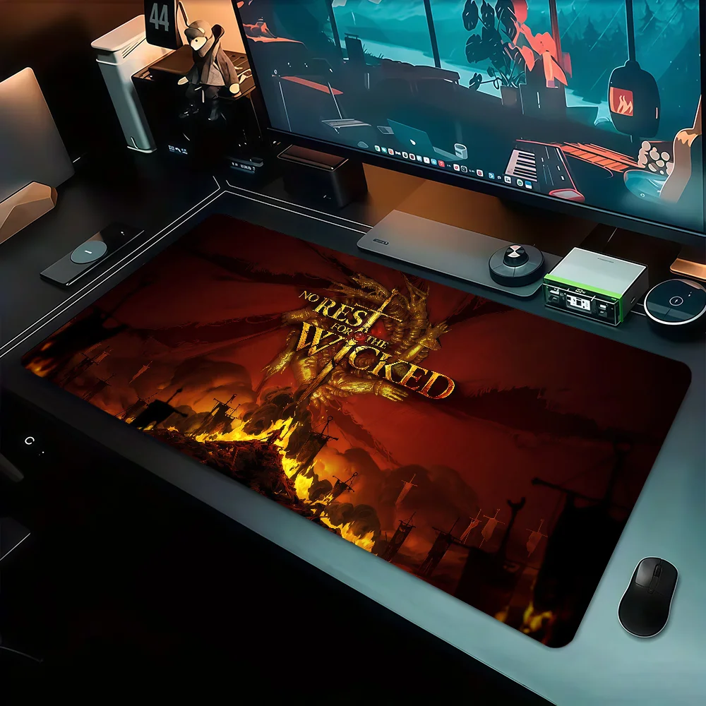 No R-Rest for the W-Wicked Mouse Pad Non-slip Thickened MousePad Large Writing Lockedge Office Student Gaming Cushion