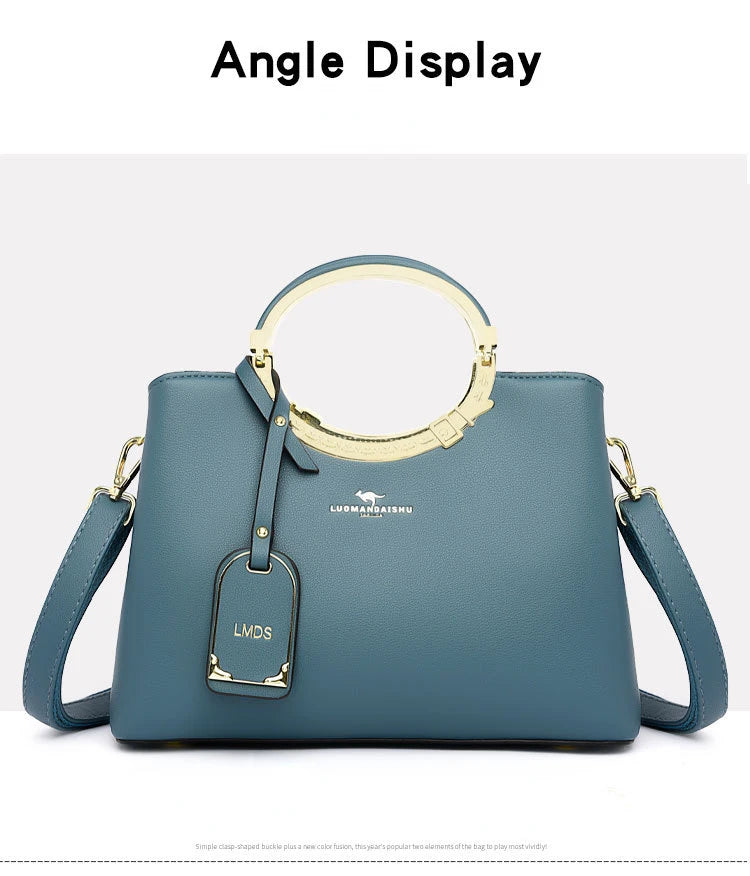 3 Layer Large Capacity Tote Bag Luxury Handbags Women Bags Designer Shoulder Bag High Quality Soft Leather Purses and Handbags