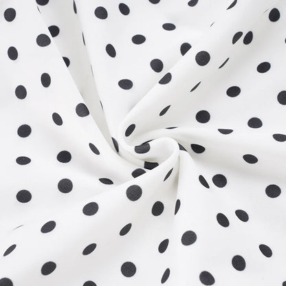 SUCHCUTE Sexy Polka-dot Print Backless Jumpsuit For Women Y2k Aesthetic Rompers Party Club Bodysuits Summer One-piece Suit Chic