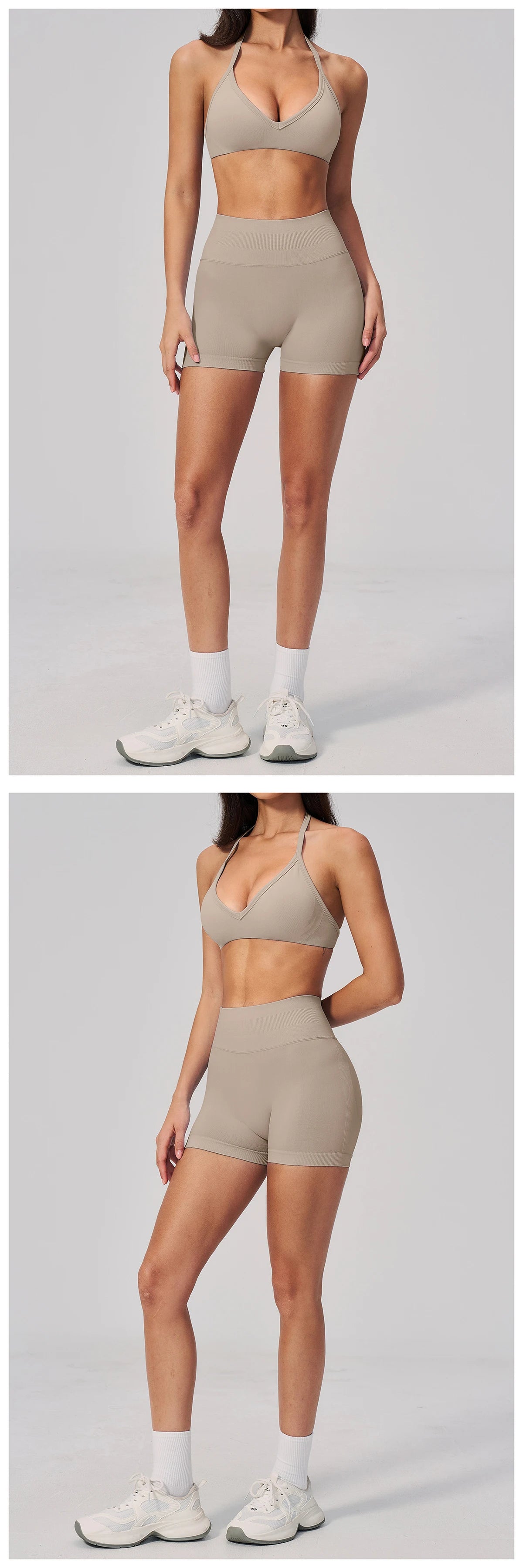 Fitness Suit 2PCS Women's Tracksuit Yoga Set Sports Outfits Gym Clothes Running Push Up Sportswear Female Workout Yoga Clothes