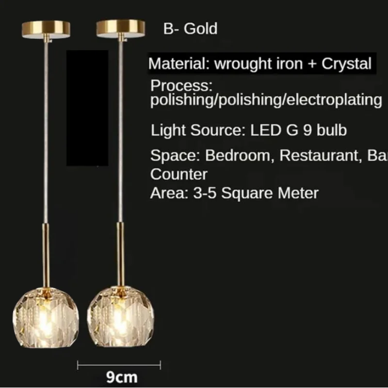 For Home Pendant Lamps Indoor Living Dining Room Bedroom Besides Chandelier Lights Decorative Led Modern Nordic Simple Lighting