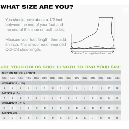 OOFOS Original Sandals - Lightweight Recovery Shoes Slippers Men Women Soft Bottom Indoor Home Slides Sandals Light Beach Shoe