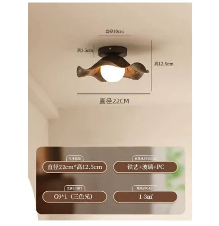 French Ceiling Lamp American Retro Bedroom Chandelier Lights Study Room Master Bedroom Lamp Suspension Luminaire