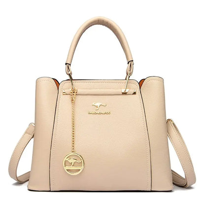 2024 Luxury Women Designer 3 Layers Shoulder Crossbody Sac Ladies Large Capacity Leather Handbags Shopper Brand Messenger Totes