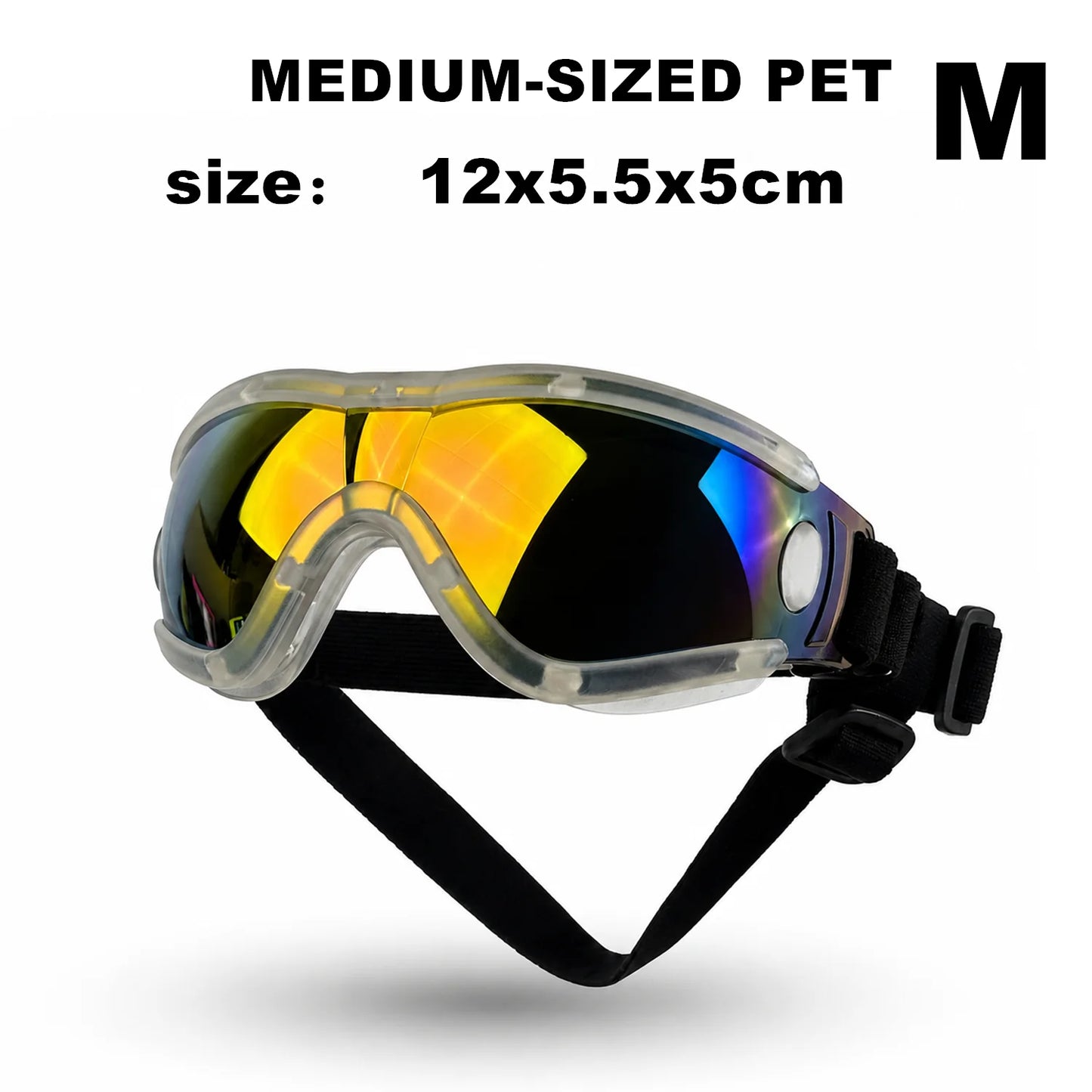These Pet Dog Sunglasses Can Block Ultraviolet Rays, and the Dog Goggles Are Windproof and Dustproof.