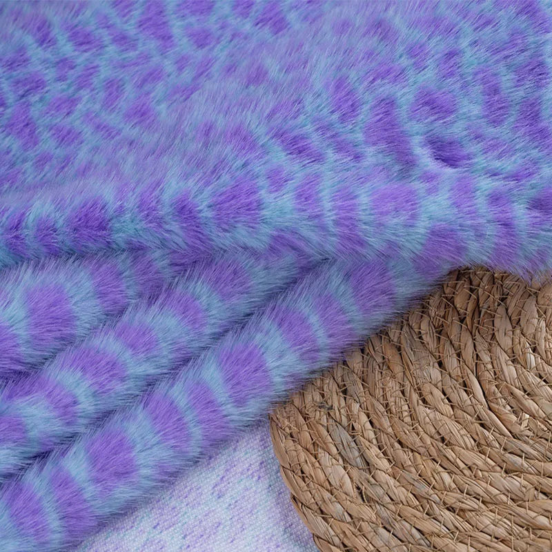 Imitation Mink Printed Plush Fabric for Clothing Photography DIY Handmade Toy Decorative Fabrics Sewing Material Wholesale Cloth