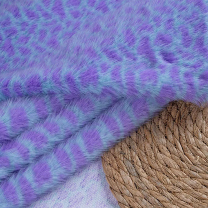 Imitation Mink Printed Plush Fabric for Clothing Photography DIY Handmade Toy Decorative Fabrics Sewing Material Wholesale Cloth